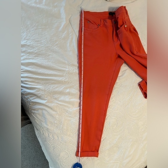 Shinestar Orange stretchy jegging jeans size 1X - Picture 7 of 8